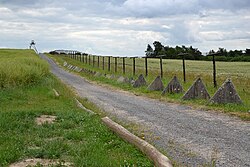 Remains of the "Iron Curtain" in the Czech Republic, 2014