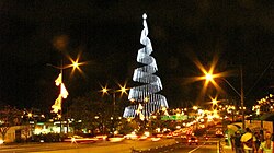 BR-101 highway as Salgado Filho Avenue in December