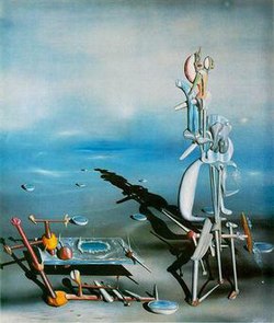 Yves Tanguy Indefinite Divisibility, 1942, Albright Knox Art Gallery, Buffalo, New York