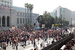Occupy Los Angeles movement (2011)