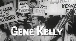 Kelly as Hornbeck in Inherit the Wind, 1960