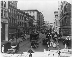 Granby Street from corner of City Hall Avenue, 1915