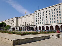 The Nuevos Ministerios, the principal filming location of part 3 to 5 of Money Heist