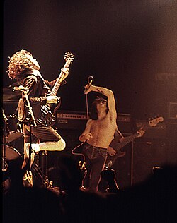 Arising from the Australian pub rock scene, AC/DC ranks among the world's best-selling music acts.
