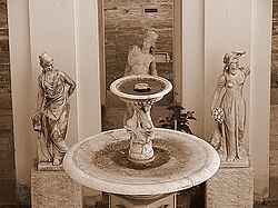 Fountain in the entry of the Cabildo