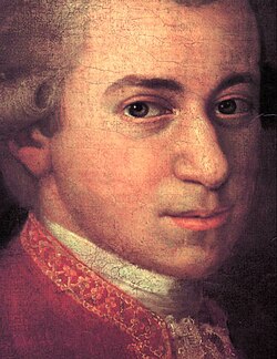 Wolfgang Amadeus Mozart, considered a prodigy and musical genius