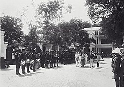 Baron Aarnoud van Heemstra, the Governor of Suriname (1923)