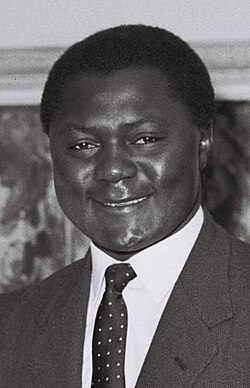 Tom Mboya in 1962, one of the original founders of the AATUF.[7]