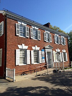 Bainbridge House in Princeton, New Jersey, the commodore's birthplace.