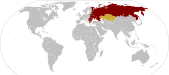 Distribution of Eastern Orthodoxy in the world by country Dominant religion Important minority religion