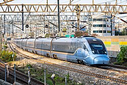 A KTX-Cheongryong train, Guro, Seoul.