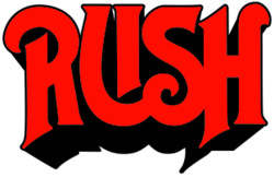 The band's first logo, as seen on their debut album