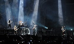 Industrial metal band Rammstein