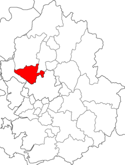 Location of Goyang in Gyeonggi-do