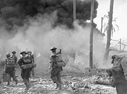 Members of the 7th Division at Balikpapan
