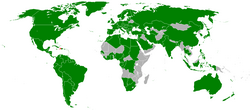 Helping Haiti by the whole countries financially.