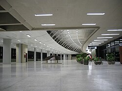 The Confins International Airport in the main hub in Minas Gerais.