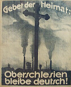 German propaganda poster, Weimar Republic, 1921