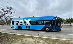 Fresno Area Express bus