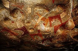 Long-horned cattle and other rock art in the Laas Geel complex