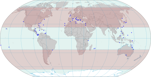 Global distribution [45]