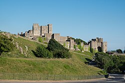 The castle from the north