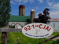 Amherst Island public radio