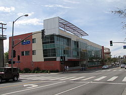 West Hollywood City Hall on Santa Monica Boulevard