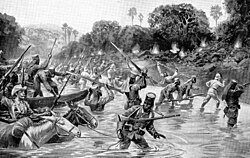 The Battle of Ngomano in November 1917