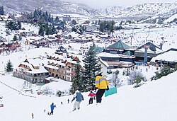 Cerro Catedral ski resort in July