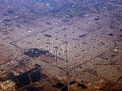 La Plata from the air.