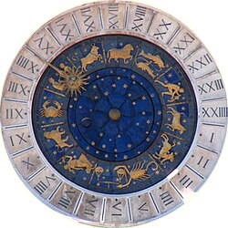 The astrological signs of the zodiac