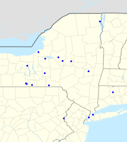 Map of radio affiliates