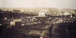 Inauguration of the railway on June 1, 1910, the date Caxias was elevated to city status