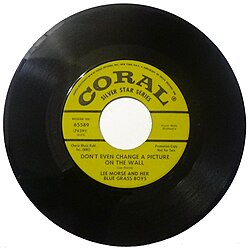 45 rpm vinyl record from 1965