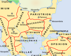 The Byzantine thema of Thrace