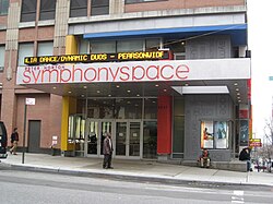 Symphony Space, the company's home from 1978 to 2001 and occasionally thereafter