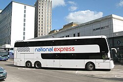 Edwards Coaches Caetano Boa Vista at Bristol bus station