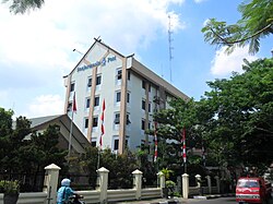 The headquarters of Banjarmasin Post in Banjarmasin, a part of Tribun Network