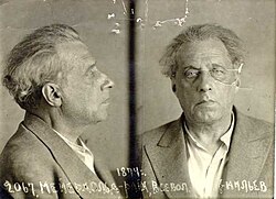 Theatre director Vsevolod Meyerhold at the time of his arrest