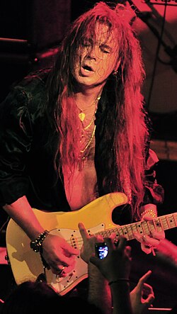 Neoclassical metal musician Yngwie Malmsteen