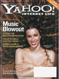 August 2000 issue of Yahoo! Internet Life