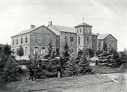 Lovedale, where Mbeki attended high school, in the 1900s.
