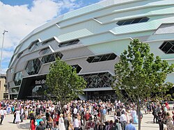 The Leeds Arena building was named the "best new venue in the world" in 2014 by the Stadium Business Awards.[254]