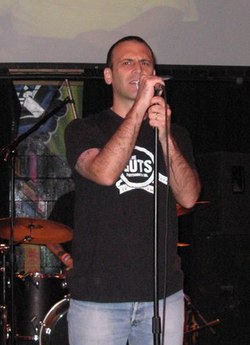 Ben Weasel of pop-punk band Screeching Weasel