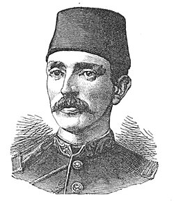 Portrait of Cerkes Hassan Bey, who gunned down Rashid Pasha in 1876