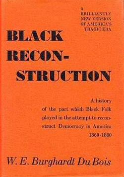 Black Reconstruction in America, first edition cover, 1935