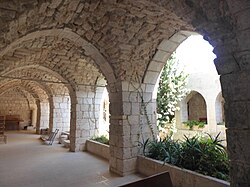 The cloister of the Evangelical-Lutheran Church of the Redeemer
