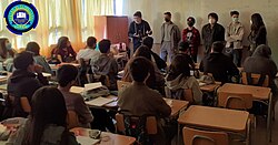 Students' centres are democratically elected yearly.