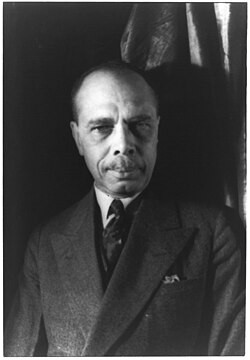 Portrait of James Weldon Johnson in 1932